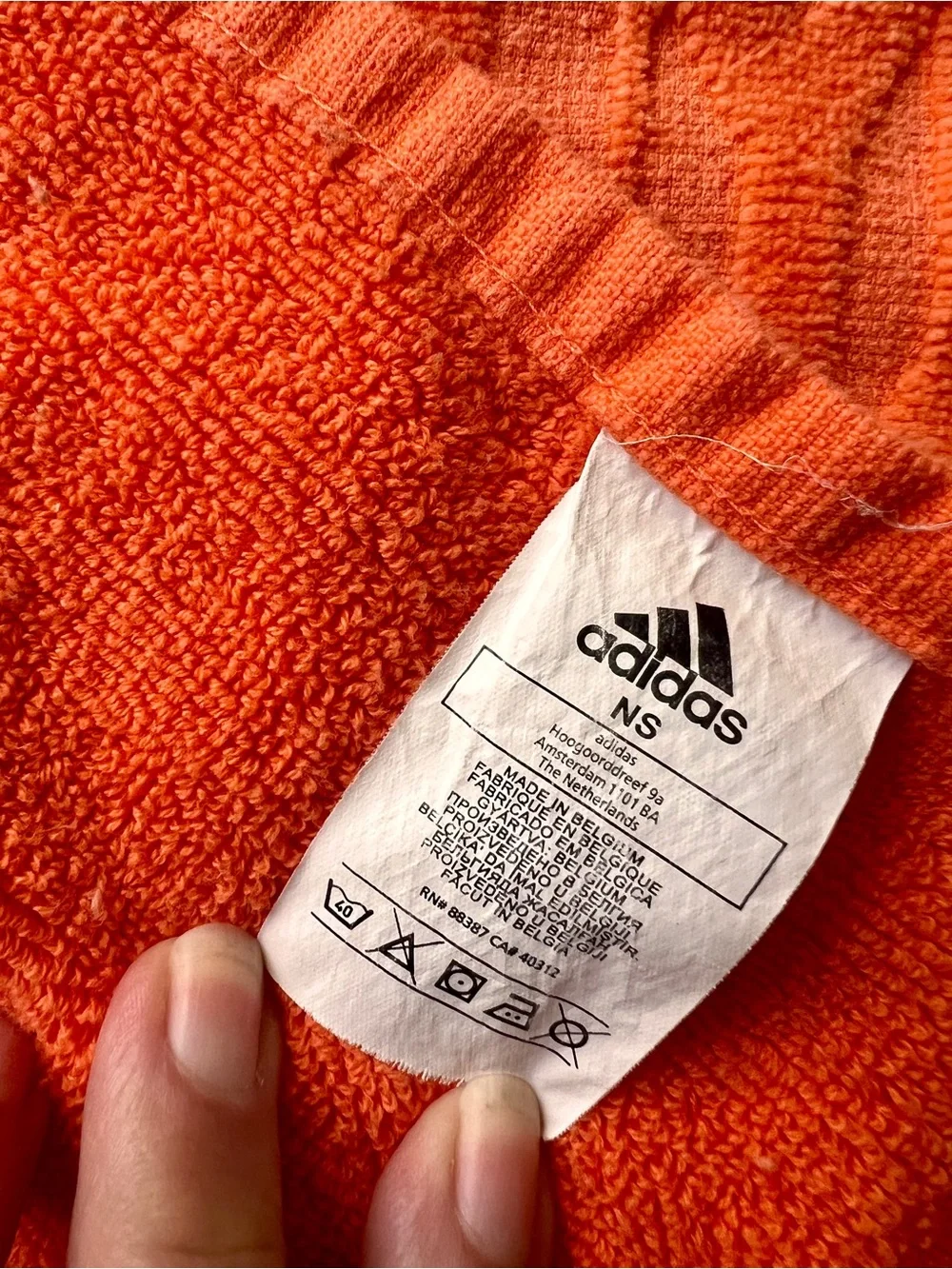 Ivy Park X Adidas Solar Orange Swim Pool Beach Towel 🏖️